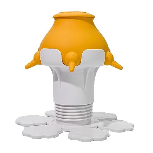 Christol Automatisches Fütterungsgerät für Neugeborene Kätzchen Welpen und Kleintiere Haustier Nippel Futterspender mit 5 Schnullern weich langlebig Christol Automatisches Fütterungsgerät für Neugeborene Kätzchen Welpen und Kleintiere Haustier Nippel Futterspender mit 5 Schnullern weich langlebig von Christol