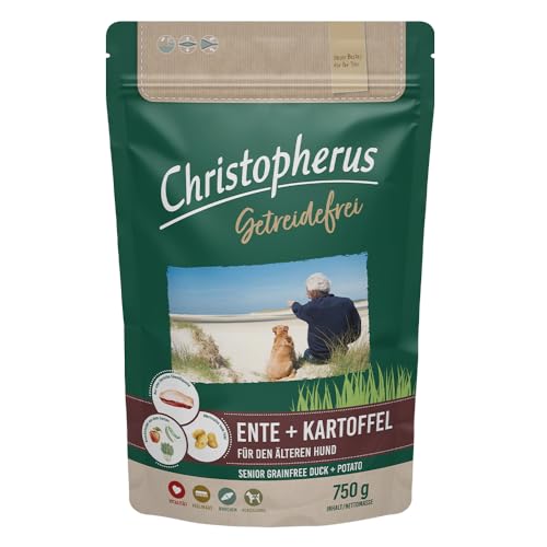 Christopherus Getreidefrei - Ente + Kartoffel - Älterer Hund 750g Christopherus Getreidefrei - Ente + Kartoffel - Älterer Hund 750g von Christopherus