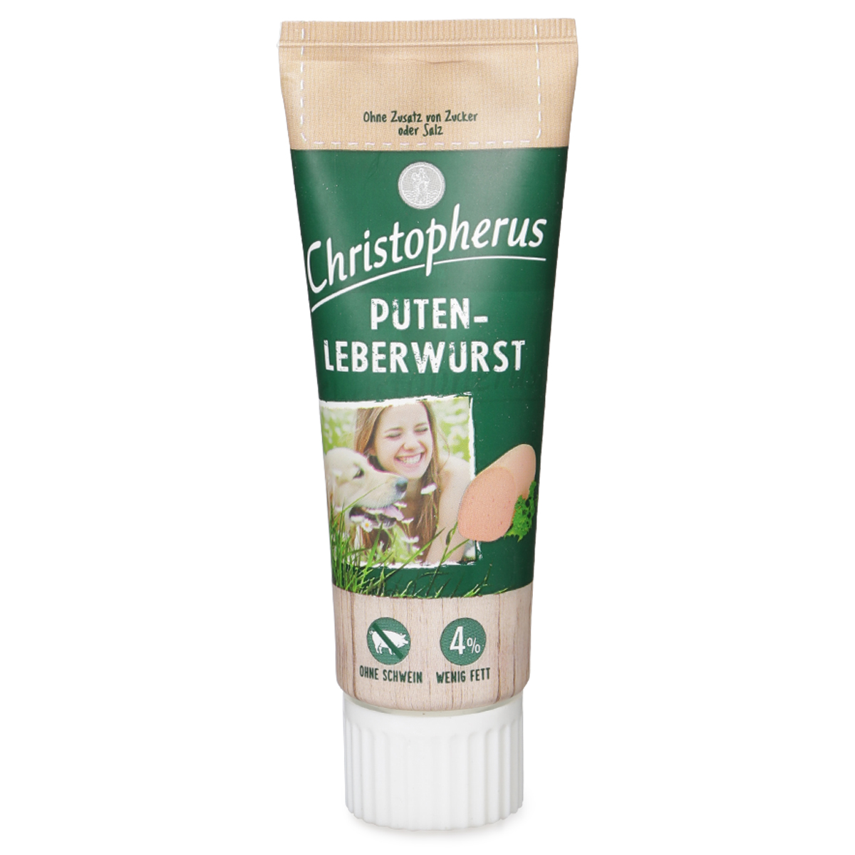 Christopherus Hundesnack Putenleberwurst 3x75g Christopherus Hundesnack Putenleberwurst 3x75g von Christopherus