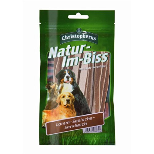 Christopherus | Natur-Im-Biss Lamm-Seelachs-Sandwich | 12 x 70 g von Christopherus