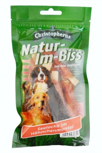 Christopherus | Natur-Im-Biss Seelachs im Hähnchenmantel | 12 x 70 g Christopherus | Natur-Im-Biss Seelachs im Hähnchenmantel | 12 x 70 g von Christopherus