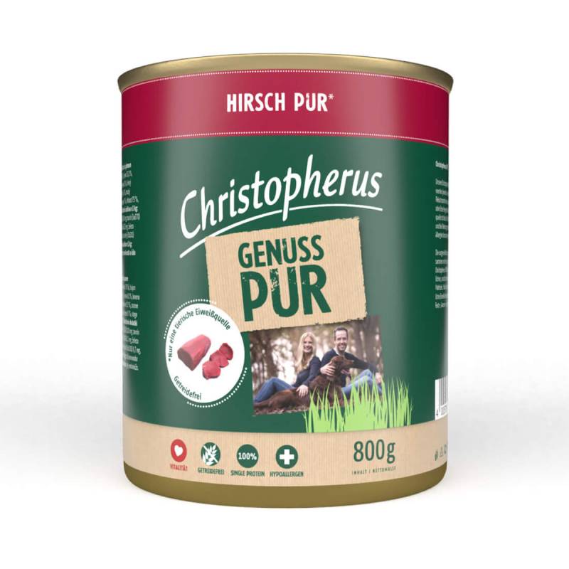 Christopherus Pur – Hirsch 12x800g von Christopherus