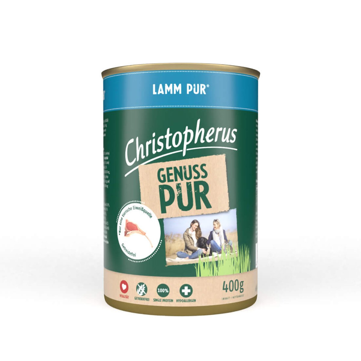 Christopherus Pur – Lamm 24x400g von Christopherus