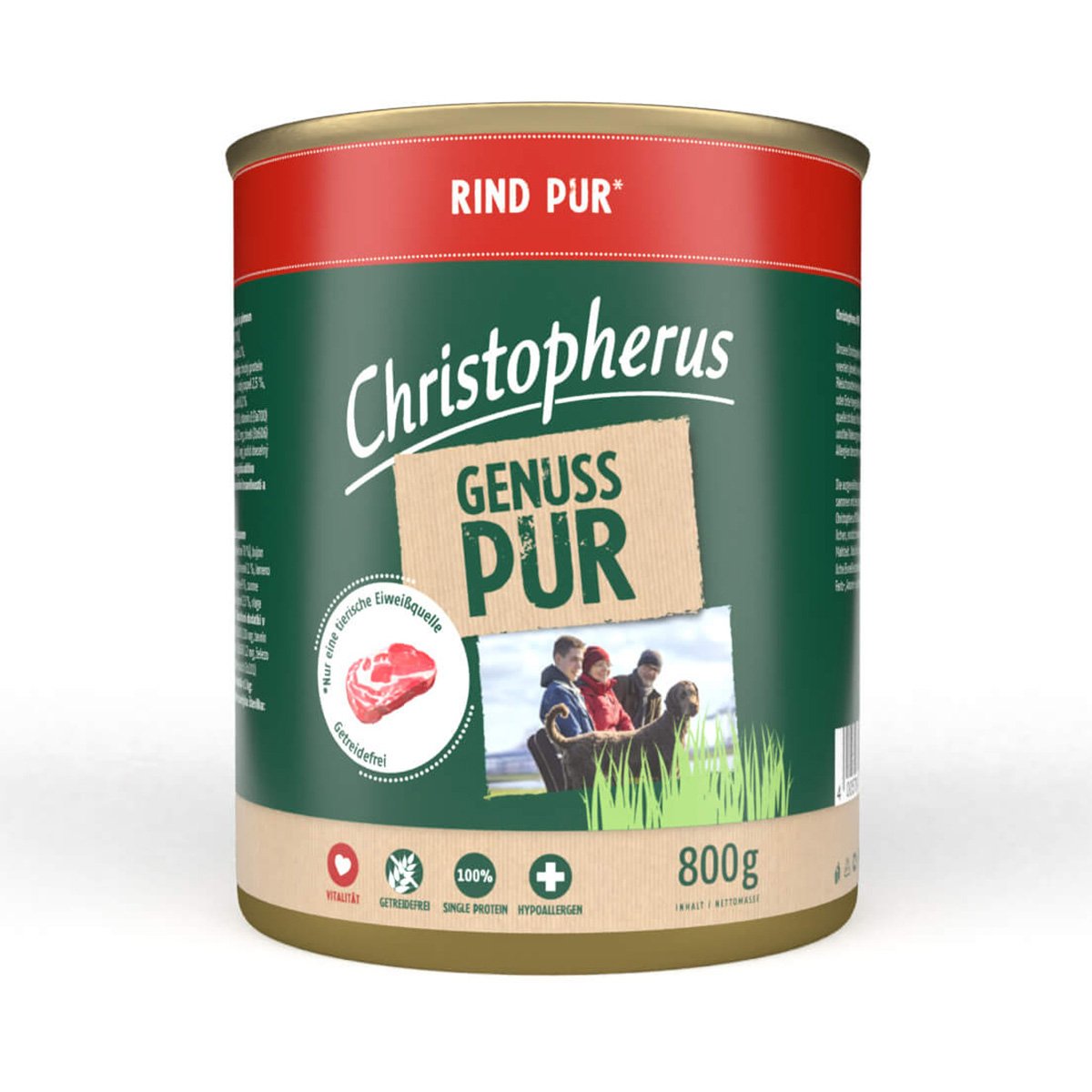 Christopherus Pur – Rind 12x800g von Christopherus