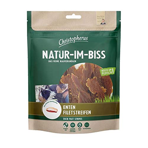 Christopherus Snack Entenfiletstreifen | 5 x 300g Hundesnack von Christopherus