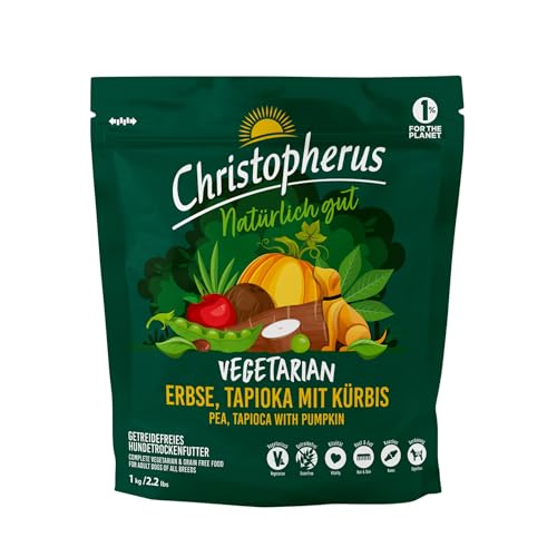 Christopherus Vegetarian - Erbse, Tapioka mit Kürbis, 1kg von Christopherus
