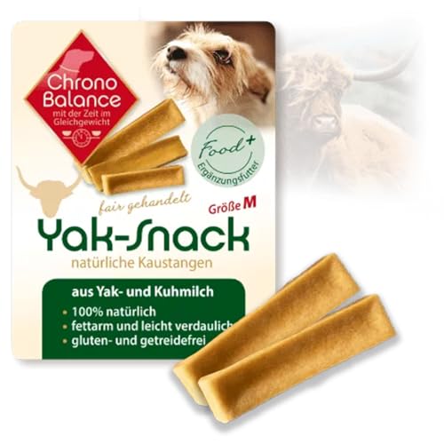 ChronoBalance® Kaukäse XL (2er Set) Hartkäse Kausnack für Hunde, Käse-Kauknochen, glutenfrei, getreidefrei, Kaustangen für kleine Hunde und große Hunde, Hundeknochen zur Zahnpflege, Stressabbau von ChronoBalance