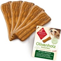 ChronoBalance Olivenholz Kauknochen für Hunde 0,35 kg von ChronoBalance