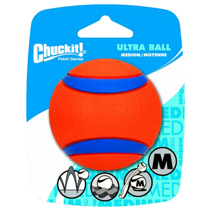 Chuckit! Ball Launcher Sport - Ersatzball, 3 Stück, Gr. M: ca. Ø 6,5 cm von Chuckit!