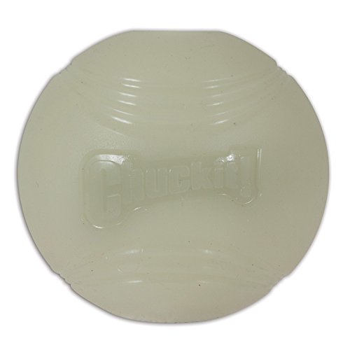 Chuckit! CU20030 Max Glow Ball, die phosphoreszierende Kugel für Hunde mit einem Durchmesser von 6,5 cm, M von Chuckit!