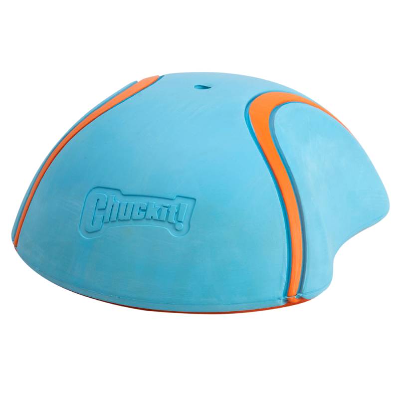 Chuckit! Hundespielzeug Indoor Slider blau-orange, Maße: ca. 18 x 14 cm von Chuckit!