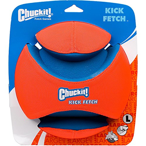 Chuckit! Kick Fetch Durable Canvas Ball Will Not Deflate Large 8in - Pack of 2 Chuckit! Kick Fetch Durable Canvas Ball Will Not Deflate Large 8in - Pack of 2 von Chuckit!