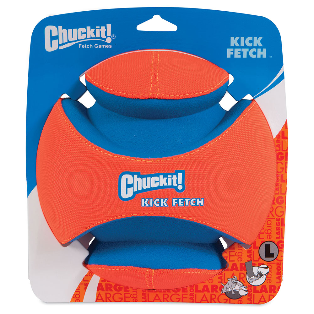Chuckit! Kick Fetch - 1 Stück, Large: Ø 19 cm von Chuckit!