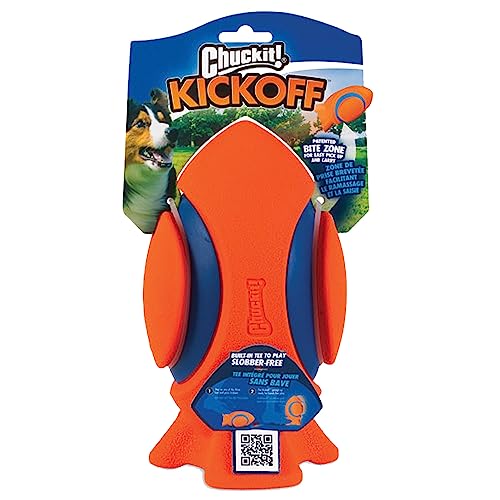 Chuckit! Kick Off Hundespielzeug, interaktives schwimmendes Fußball-Hundespielzeug, Wurfspielzeug für Hunde Chuckit! Kick Off Hundespielzeug, interaktives schwimmendes Fußball-Hundespielzeug, Wurfspielzeug für Hunde von Chuckit!