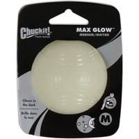 Chuckit! Max Glow Ball - 1 Stück (Ø 6,5 cm) von Chuckit!