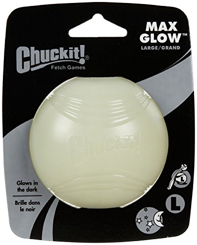 Chuckit! Leuchtball, für Dog Launcher Ballschleuder, Hundespielzeug, 3 Stück, alle Größen von Chuckit!