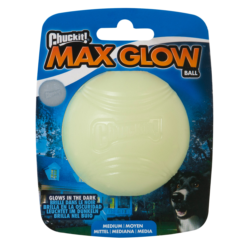 Chuckit! Max Glow Ball - Ø 6,5 cm von Chuckit!