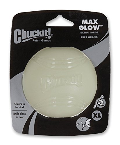 Chuckit! Max Glow Ball X-Large Ball - 3.5" Diameter - 1 Pack - Pack of 10 von Chuckit!