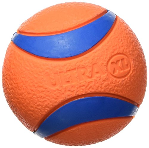 Chuckit! Ultra Ball XL - Spielzeug für Hunde - Doppelpack - 2 x 9 cm 1 Pack, 2 x XL (9 cm 1 Pack) von Chuckit!