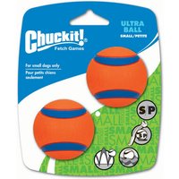 Chuckit! Ultra Ball - 2 Stück (Ø 5,1 cm, Größe S) von Chuckit!