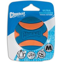 Chuckit! Ultra Squeaker Ball - 2 Stück (Ø 6,4 cm) von Chuckit!