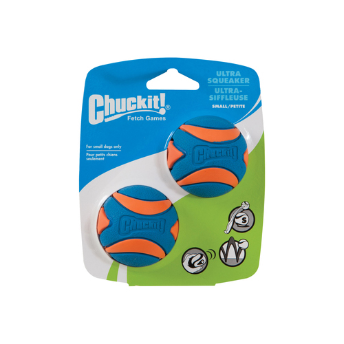 Chuckit! Ultra Squeaker Ball - 2 Stück - S Chuckit! Ultra Squeaker Ball - 2 Stück - S von Chuckit!