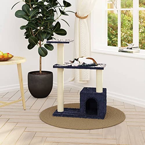 Chusui Kratzbaum mit Sisal-Kratzsäule, Katzenkratzbaum, Kletterwand, Kratzbäume Für Katzen, Kratzstamm, Kratzbaum Deckenspanner,n Dunkelgrau 70 cm Chusui Kratzbaum mit Sisal-Kratzsäule, Katzenkratzbaum, Kletterwand, Kratzbäume Für Katzen, Kratzstamm, Kratzbaum Deckenspanner,n Dunkelgrau 70 cm von Chusui