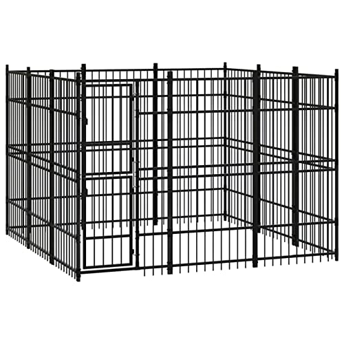 Chusui Outdoor-Hundezwinger, Welpenauslauf, Hundezaun, Laufstall Hund, Zaun Für Hunde, Welpengitter, Welpenzaun, Hundegitter, Stahl 8,29 m² Chusui Outdoor-Hundezwinger, Welpenauslauf, Hundezaun, Laufstall Hund, Zaun Für Hunde, Welpengitter, Welpenzaun, Hundegitter, Stahl 8,29 m² von Chusui