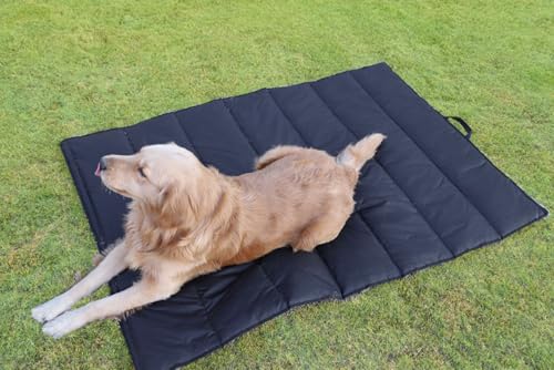 CiCixixi wasserdichte Hundematte für Outdoor, Hundedecke für Unterwegs,Waschbares Hundebett, Antistatik, Hygienisch, Faltbar, Große Reisedecke für Haustier 120x70 cm CiCixixi wasserdichte Hundematte für Outdoor, Hundedecke für Unterwegs,Waschbares Hundebett, Antistatik, Hygienisch, Faltbar, Große Reisedecke für Haustier 120x70 cm von CiCixixi