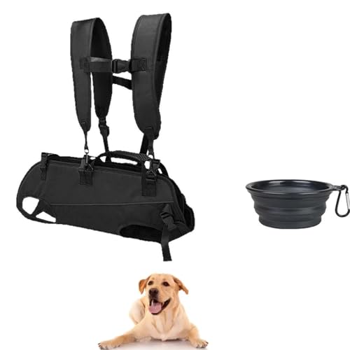 Hunde-Wanderrucksack, horizontales Hundegeschirr, Hundegeschirr-Rucksack für große Hunde, Ganzkörper-Hundetrage für Treppen/Autos, alte Gelenkverletzungen, Arthritis Hunde-Wanderrucksack, horizontales Hundegeschirr, Hundegeschirr-Rucksack für große Hunde, Ganzkörper-Hundetrage für Treppen/Autos, alte Gelenkverletzungen, Arthritis von CiCixixi