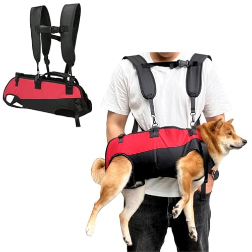 Hunderucksack Träger für mittelgroße und kleine Hunde Hundetragerucksack Notfallrucksack Alte, Behinderte, Gelenkverletzungen, Arthritis, Senioren Hunde auf und ab Treppe, Autos Hund Wanderrucksack Hunderucksack Träger für mittelgroße und kleine Hunde Hundetragerucksack Notfallrucksack Alte, Behinderte, Gelenkverletzungen, Arthritis, Senioren Hunde auf und ab Treppe, Autos Hund Wanderrucksack von CiCixixi