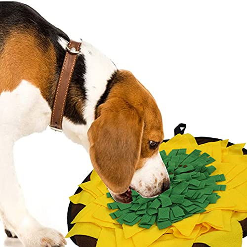 Cicano Schnüffelmatte für Hunde, Puzzle-Spielzeug für Welpen, Geruch, Futtersuche, Geschicklichkeit, Schnüffeltraining von Cicano