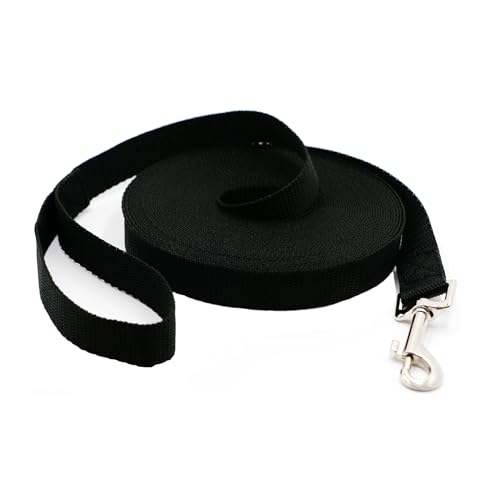 Schleppleine 10m für Hunde, Wasserdicht Hundeleine mit Handschlaufe und 360° Karabiner, Robuste Ausbildungsleine Schleppleine für Mittlere Große Kleine Hunde Schleppleine 10m für Hunde, Wasserdicht Hundeleine mit Handschlaufe und 360° Karabiner, Robuste Ausbildungsleine Schleppleine für Mittlere Große Kleine Hunde von CiciIng