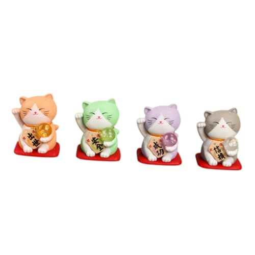 Ciieeo 1 Satz Katzenmodell Katzenspielzeug Interaktiv Kätzchen Winkende Katze Katzenspielzeug Post Interaktives Katzenspielzeug Wohnkultur Katzentunnel Ornament 7st von Ciieeo