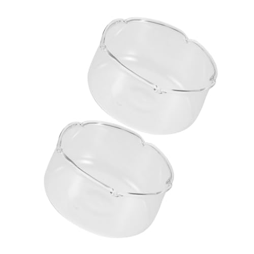 Ciieeo 2 Stück Transparenter Glasblumentopf Pflanzgefäß Aus Glas Mikro-landschaftsflasche Fischbecken Aus Glas Ausbreitung Vase Tischaquarium Moos-mikro-landschaftsvase Landschaft Flasche von Ciieeo