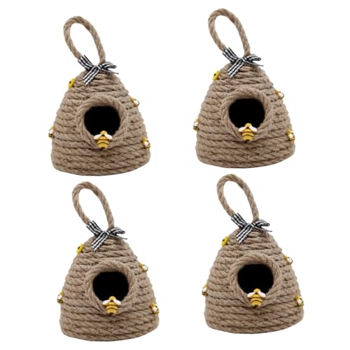 Ciieeo 4 Stück Handgefertigtes Natürliches Waben Hängeornament Bienenfestliche Garten und Wohnraumdekoration Robuste Wiederverwendbare Bienenwaben Deko für Balkon und Zimmer Ciieeo 4 Stück Handgefertigtes Natürliches Waben Hängeornament Bienenfestliche Garten und Wohnraumdekoration Robuste Wiederverwendbare Bienenwaben Deko für Balkon und Zimmer von Ciieeo