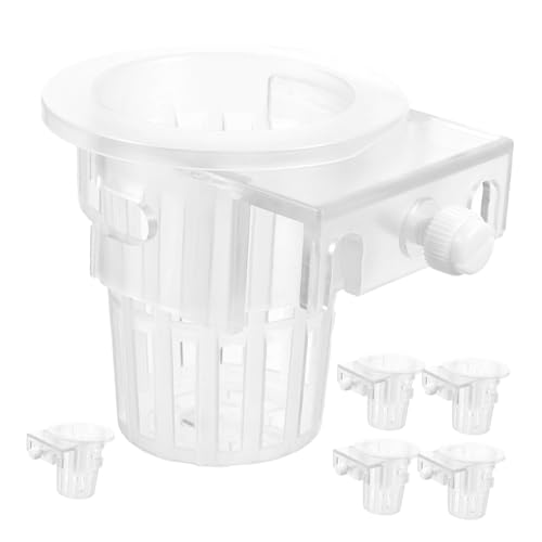 Ciieeo 6 Stück Aquarium Pflanzenhalter Verstellbare Hängende Hydroponik Pflanzbecher für Wasserpflanzen Robustes Wurzelsupport Dekorative Aquascaping Zubehör für Fischbecken Ciieeo 6 Stück Aquarium Pflanzenhalter Verstellbare Hängende Hydroponik Pflanzbecher für Wasserpflanzen Robustes Wurzelsupport Dekorative Aquascaping Zubehör für Fischbecken von Ciieeo