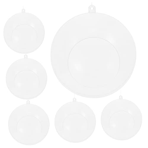 Ciieeo 6 Stück Pflanzenhalter Hängende Terrarien für Luftpflanzen und Teelichter Dekorativer Blumentopf für Garten und Zuhause von Ciieeo