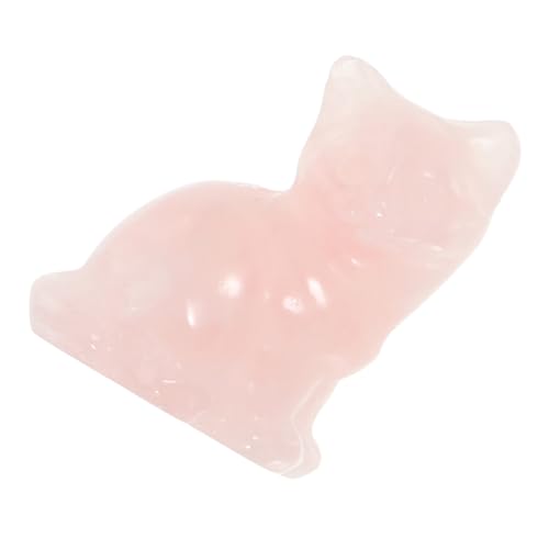 Ciieeo Cartoon Kunst Kristall Katze Figurine Statue Kristall Handwerk Statue Desktop Hause Ciieeo Cartoon Kunst Kristall Katze Figurine Statue Kristall Handwerk Statue Desktop Hause von Ciieeo