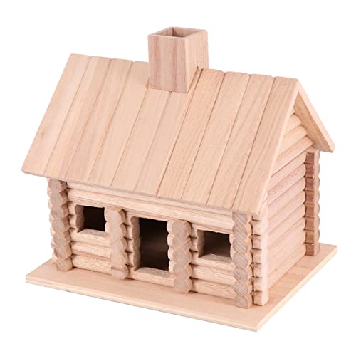 Ciieeo Holzhaus Vogelnest Hängende Vogelhausdekoration Kabine Häuser Garten Vogelhaus Dekorativ Nester Outdoor- Holzdekor Protokoll Vogelnest Aus Holz Kiefer Vogelnest von Ciieeo