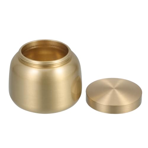 Ciieeo Kleine Und Tragbare Urne Aus Messing Für Menschliche Oder Tierische Asche Sicheres Versiegeltes Aufbewahrungsgefäß Mit Vielseitiger Funktionalität Und Platzsparendem Design Ciieeo Kleine Und Tragbare Urne Aus Messing Für Menschliche Oder Tierische Asche Sicheres Versiegeltes Aufbewahrungsgefäß Mit Vielseitiger Funktionalität Und Platzsparendem Design von Ciieeo