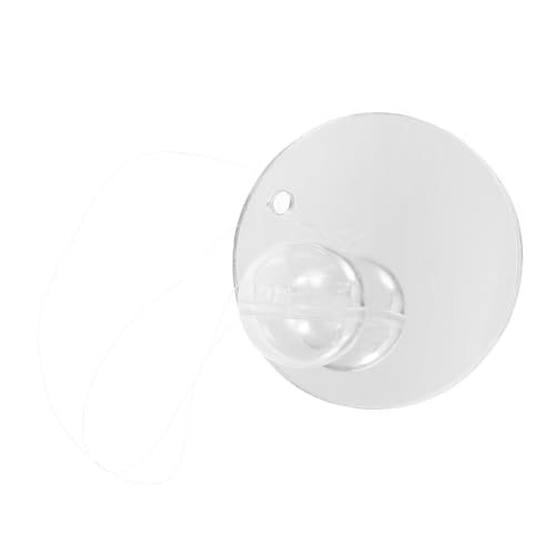 Ciieeo Schwimmender Betta Spiegel Für Aquarien Doppelseitiges Fisch Trainingsspielzeug Aus Sicherem Acryl Dekorativem Balldesign Geeignet Für Betta-Fische Und Aquarium Zubehör von Ciieeo