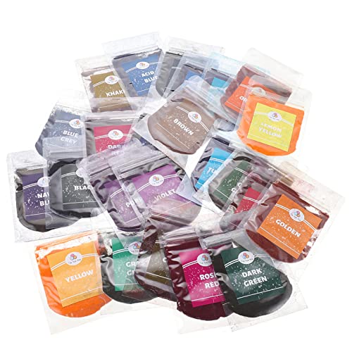 Ciieeo Epoxid-Pigment Stoffkrawattenfarbepigmentpulver: Glimmerpulver Epoxidharzfarbstoff Seife Farbstoffbadebombe 24Pcs 10 G für DIY Crafts Candle Nagellackschalkleidung Färben Ciieeo Epoxid-Pigment Stoffkrawattenfarbepigmentpulver: Glimmerpulver Epoxidharzfarbstoff Seife Farbstoffbadebombe 24Pcs 10 G für DIY Crafts Candle Nagellackschalkleidung Färben von Ciieeo