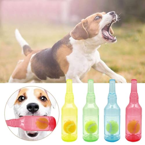 Cikiki Flaschenspielzeug für Hunde, Flasche Kauspielzeug für Hunde, Wasserflasche Spielzeug für Hunde, Kunststoff Hundespielzeug Wasserflasche Cruncher Cikiki Flaschenspielzeug für Hunde, Flasche Kauspielzeug für Hunde, Wasserflasche Spielzeug für Hunde, Kunststoff Hundespielzeug Wasserflasche Cruncher von Cikiki