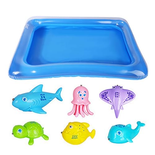 Cikiki Sensorische Wasserspielmatte für Katzen, Wassersensorische Spielmatte mit Fisch für Haustierspiel, verdickter Sensor, Wasserspielmatte, hält Katzen unterhalten, Haustier-Kühlmatte für den Cikiki Sensorische Wasserspielmatte für Katzen, Wassersensorische Spielmatte mit Fisch für Haustierspiel, verdickter Sensor, Wasserspielmatte, hält Katzen unterhalten, Haustier-Kühlmatte für den von Cikiki