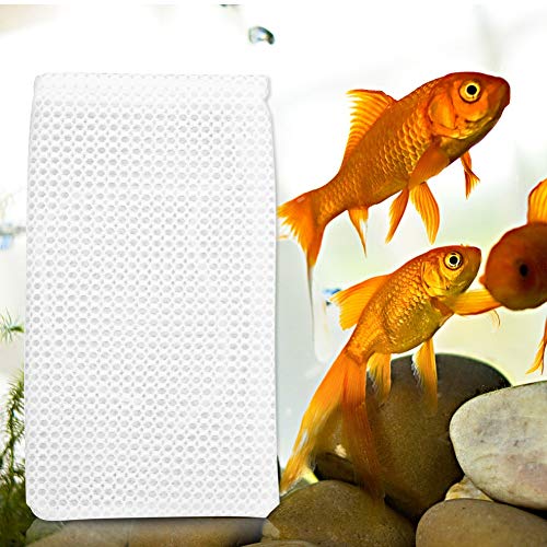 Cikonielf Aquarium Filterbeutel Filterstrümpfe Teichsack Filtersäcke D Dichte Baumwolltuch Mesh Filter Media Filterzubehör für Aquarium Garten Fisch Teich von Cikonielf