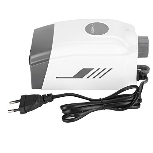 Cikonielf Aquariumluftpumpe 6W Einstellbare Aquarium Sauerstoffpumpe für Fischtanks, inkl. 1 x Sauerstoffpumpe, 1 x Anweisung von Cikonielf