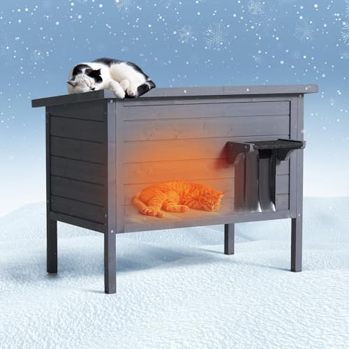 Outdoor Katzenhaus Isoliertes Katzenhaus Outdoor Winter Beheiztes Outdoor Katzenhaus Feral Katzenhaus Wetterfest Außen Katzenhaus Grau Outdoor Katzenhaus Isoliertes Katzenhaus Outdoor Winter Beheiztes Outdoor Katzenhaus Feral Katzenhaus Wetterfest Außen Katzenhaus Grau von Ciokea