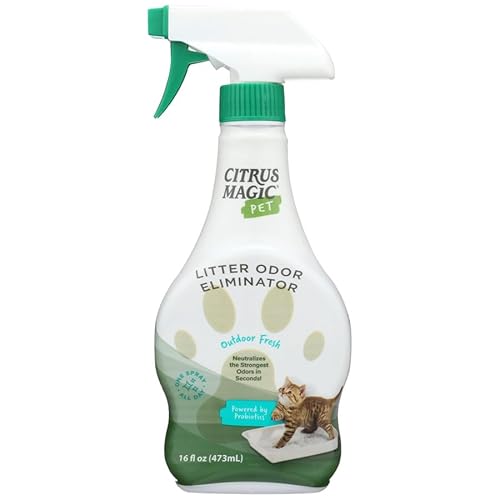 Citrus Magic Probiotischer Geruchsentferner für Haustiere, für den Außenbereich, 400 ml von Citrus Magic