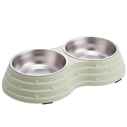 Chat No Spill Pet Supplies Non Sleep Hundenäpfe Futterzelt Doppelt abnehmbar(MIT) von Cixilo